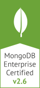 MongoDB Enterprise Certified v.2.6 Logo
